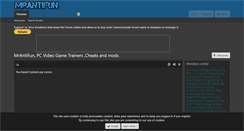Desktop Screenshot of mrantifun.net